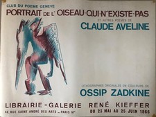 OSSIP ZADKINE PORTRAIT DE