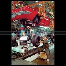 Photo A.005705 PONTIAC FIREBIRD SPRINT 1969 ASSEMBLY LINE