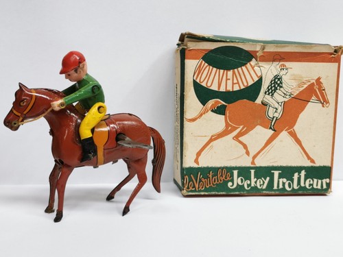 Jockey trotteur véritable - trotteur, le