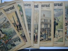 LOT 9 N° OLD MAGAZINE PETIT JOURNAL VIEUX PARIS CHARMEUR OISEAUX RUCHE MIEL