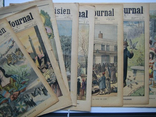 Lot old magazine petit - 9,