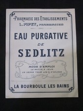 Ancienne Etiquette Pharmacie