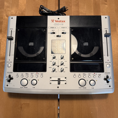 Vestax cdx double - double, lecteur