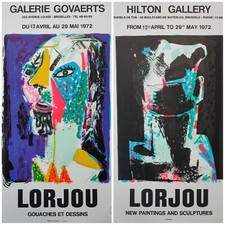 Bernard Lorjou Affiche Expo