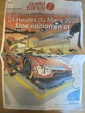 Journal Ouest France Michel Vaillant Ferrari 24 Heures Du Mans 2025 Dutreuil 