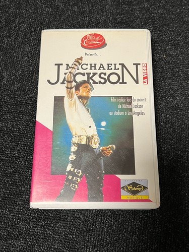 Video vhs michael jackson - k7,