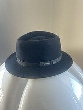 Stetson Vita Felt Mersed - déperlant- 100% laine - S - Chapeau / Hat Unisexe