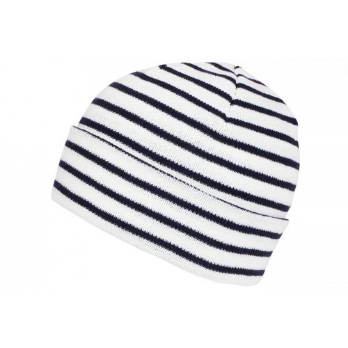 Bonnet marin blanc bleu - et,