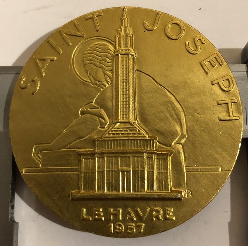 Médaille saint joseph - saint, havre