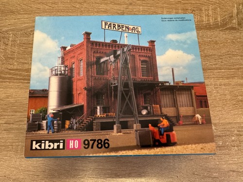Kibri 9786 usine avec - h0,