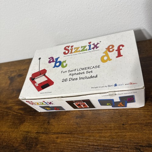 New sizzix fun serif - sizzix,