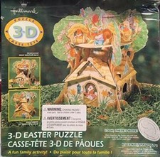 NEW Hallmark 3-D Easter Puzzle