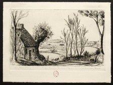 Eau-forte originale de Jean FRELAUT