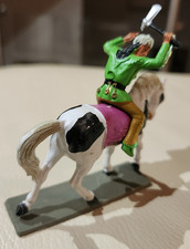 starlux, cavalier indien au tomahawk, serie western.tb etat