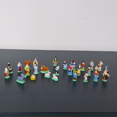 Lot santons taille puces - de, 27