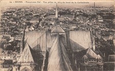 CPA REIMS panorama Est vue prise en 1914 du haut de la cathédrale (253030)
