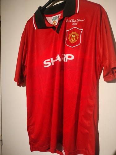Maillot retro manchester - maillot,