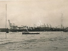 Photo Hamburg Hafen 1928 Grues