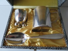 Coffret de bapteme WMF design Fritz August Breuhaus de Groot