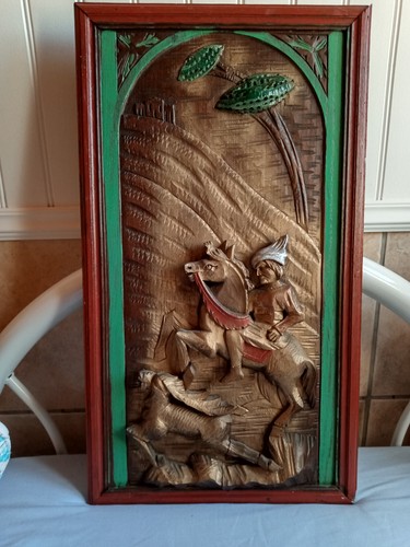 Panneau décoratif bois - panneau, en