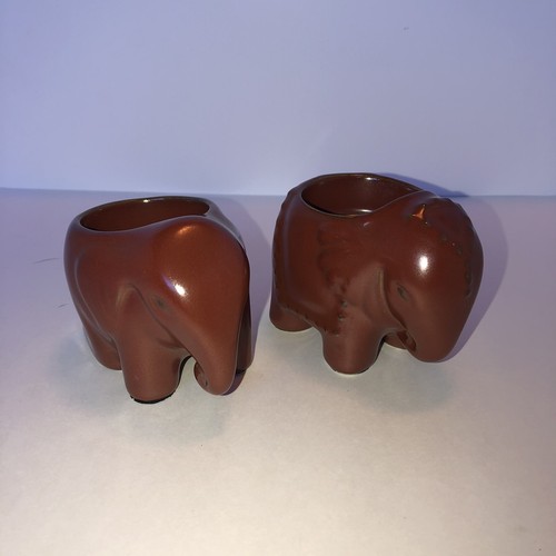 Pair partylite elephant - pair,