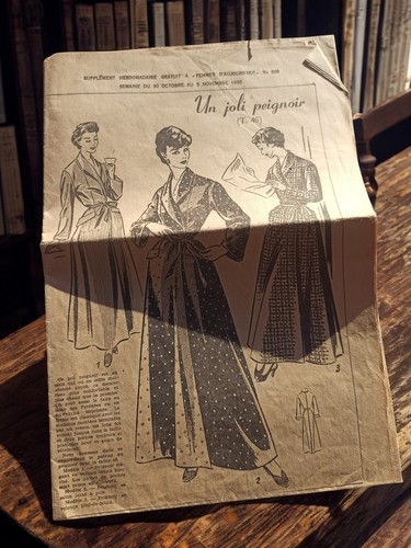 Patron couture peignoir