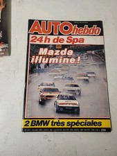 Magazine Auto Hebdo Nº277 Juillet 81