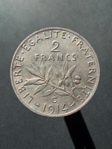 France semeuse 2 francs - france,