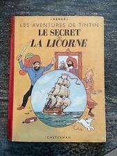 TINTIN LE SECRET DE LA LICORNE 1948 B2 BE+