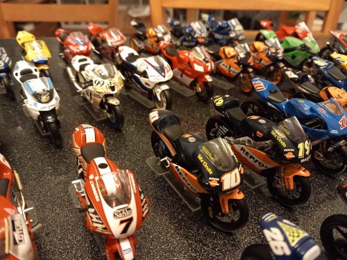 Moto miniatures années - gp,