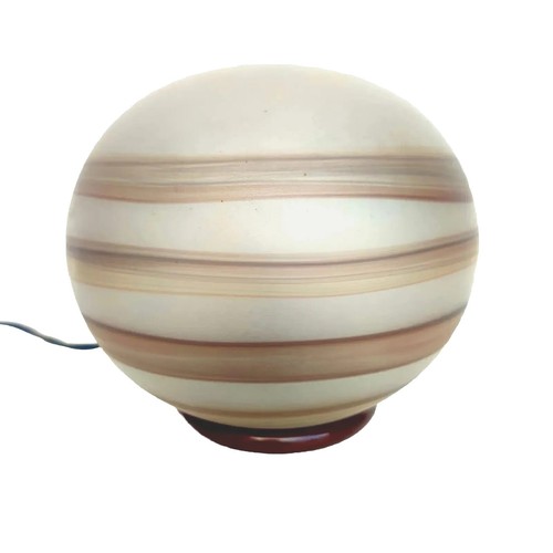 Lampe sphère giove verre - en,