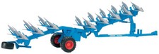 BRUDER - Charrue 8 socs LEMKEN Vari Titan semi-portée jouet BRUDER - 1/16 - B...