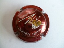 capsule de champagne, HOTTE Thierry, an 2000, bordeaux, N°615