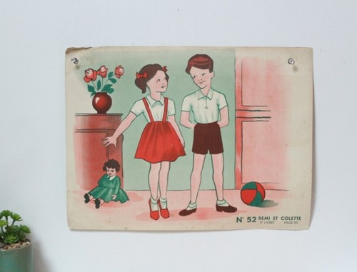 Affichette scolaire rémi - rémi, et