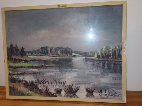 Tableau peinture vue - vue, de