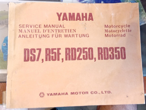 Yamaha rd250 rd350 ds7 r5f - yamaha, /