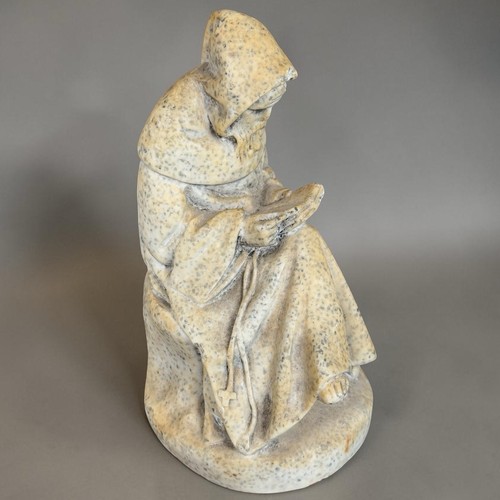 Statue sculpture moine capucin - statue,