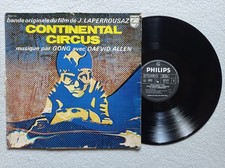 LP 33T GONG/DAEVID ALLEN "Continental Circus" PHILIPS 6332 033 FRANCE 1972 °
