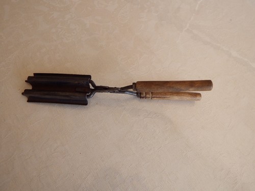 Ancien fer friser outil de - à,