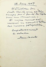 ✒ L.A.S Pablo CASALS violoncelliste compositeur chef d'orchestre