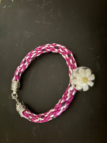 Bracelet kumihimo faits main - bracelet,