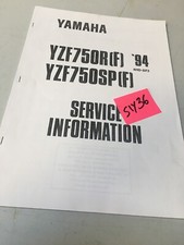 Yamaha YZF750R YZF750SP (F) 1994 YZFR YZFSP 750  service information technique