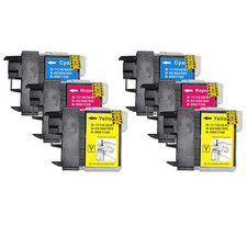 6 C/M/Y Cartouches d'encre