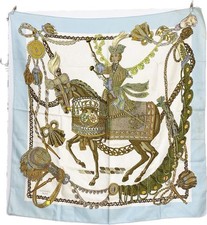 HERMES Carre 90 Soie 100%