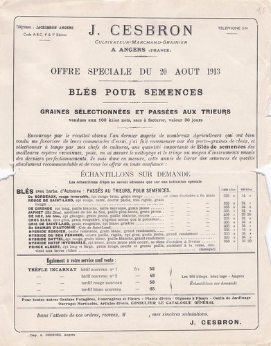 Angers grainetier cesbron - 49,