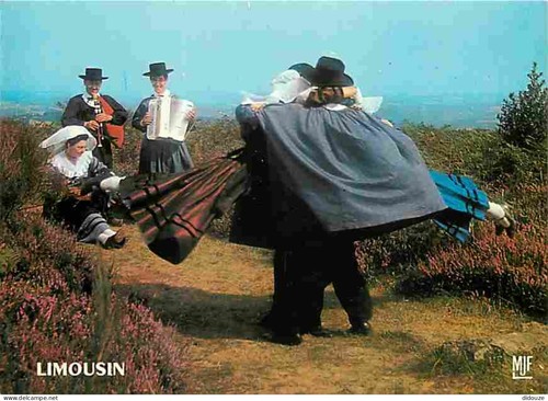 Carte postale folklore - carte,
