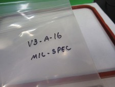 Grand Optique Fenêtre BK7 Épais Verre Mil Spec Comme sur la Photo V3-A-16