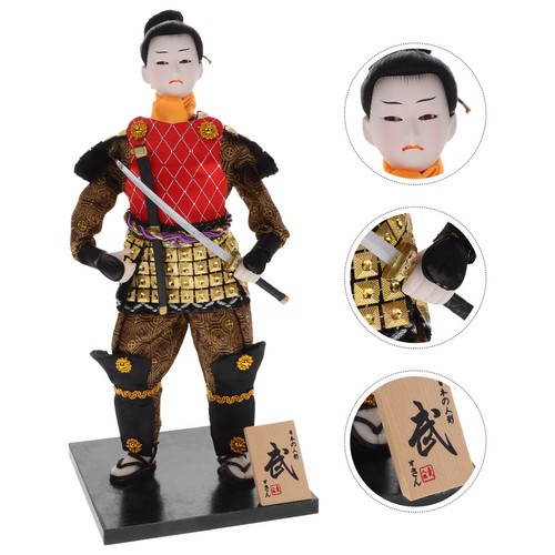 Samurai doll figure - ,