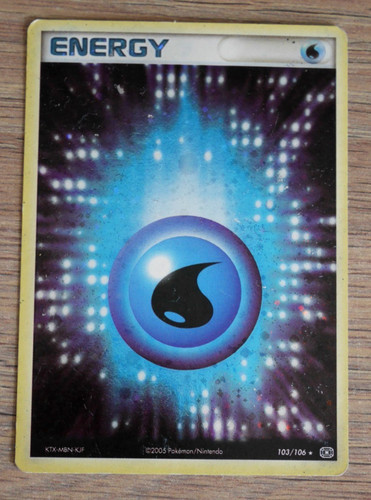 Carte pokémon energy eau - pokémon,