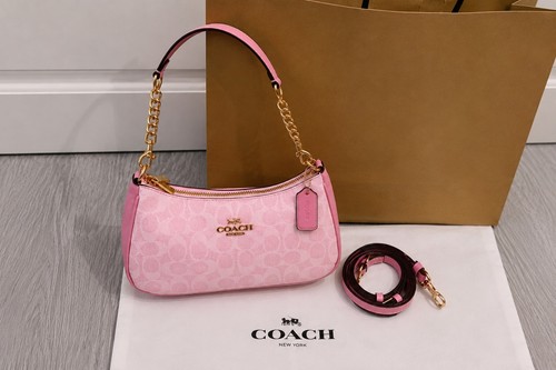 Sac main coach - coach, rose